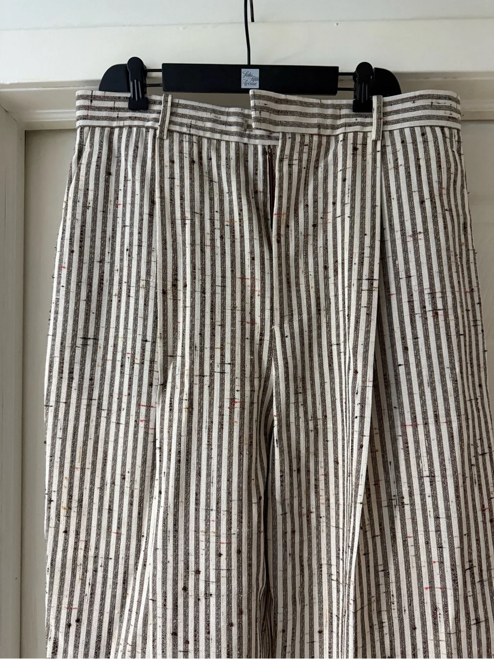 Bottega Veneta knotted viscose and silk trousers